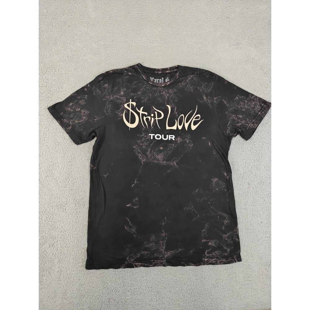 Karol G Shirt Mens XL Black $trip Love Tour 2022 Concert Tee‎ Barbed Wire Music